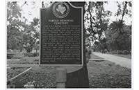 Parker Memorial Cemetery Historical Marker (001)